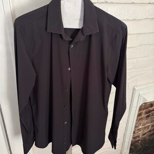 Mizzen+Main Black Dress Shirt